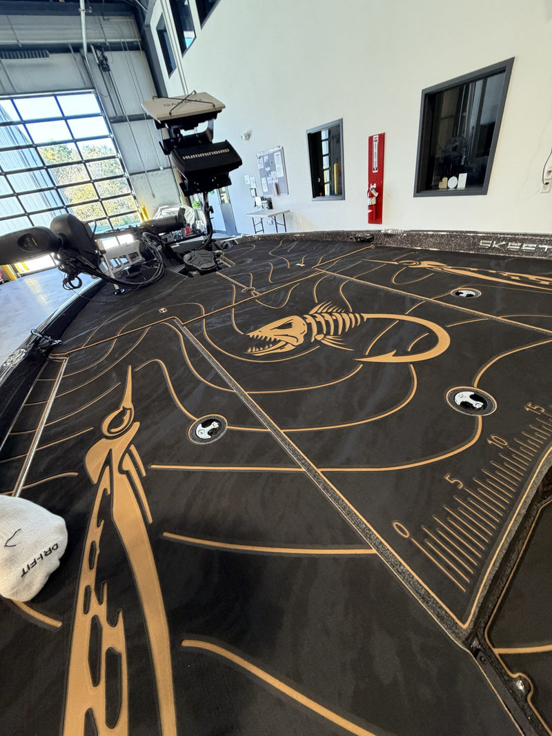 GatorStep flooring install — Lakebound Marine, Knoxville TN