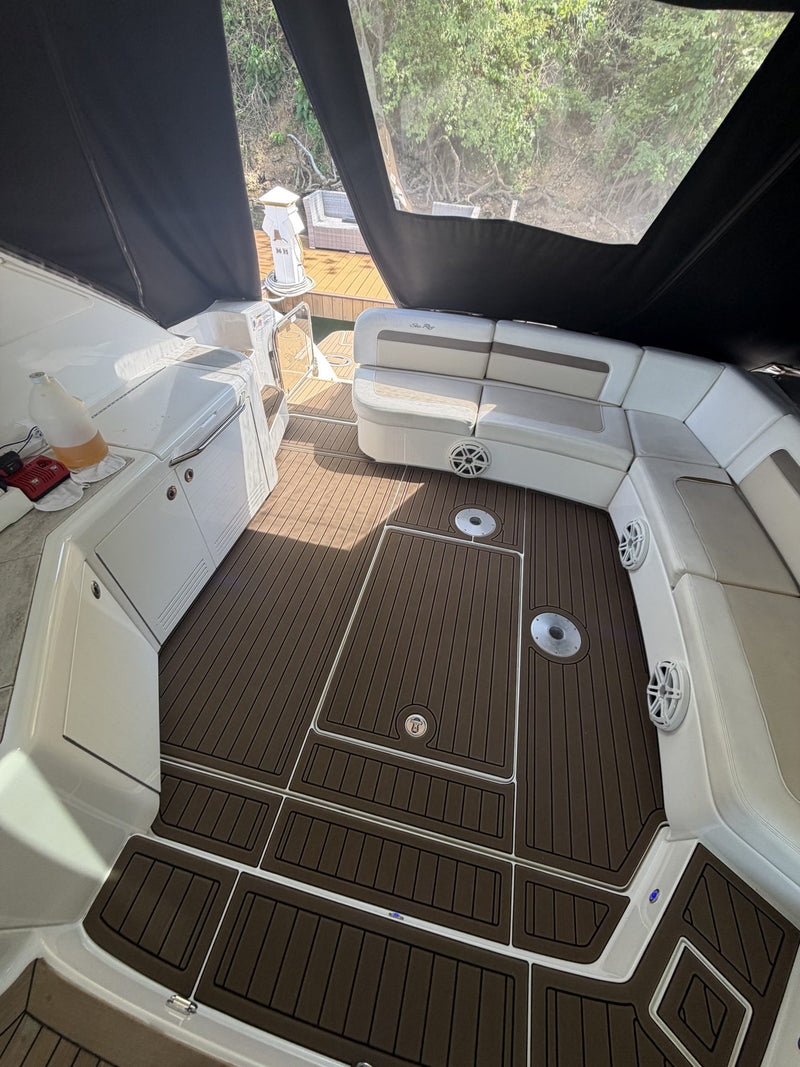 GatorStep flooring install — Lakebound Marine, Knoxville TN