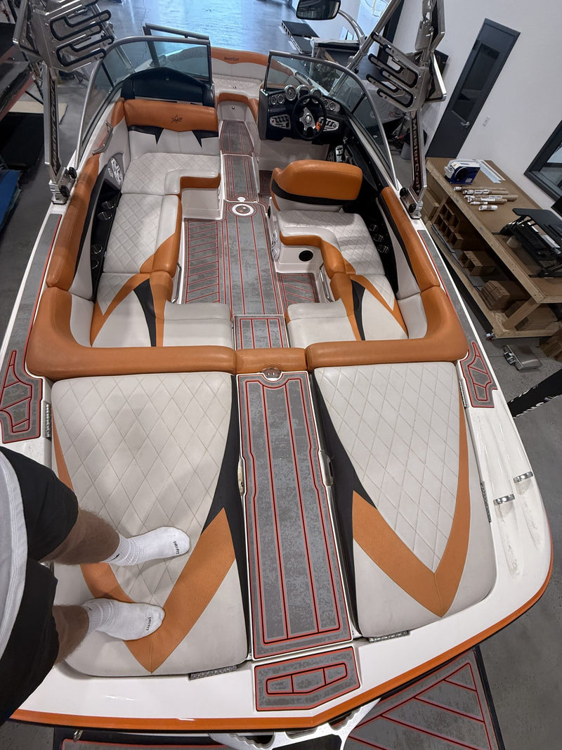 GatorStep flooring install — Lakebound Marine, Knoxville TN