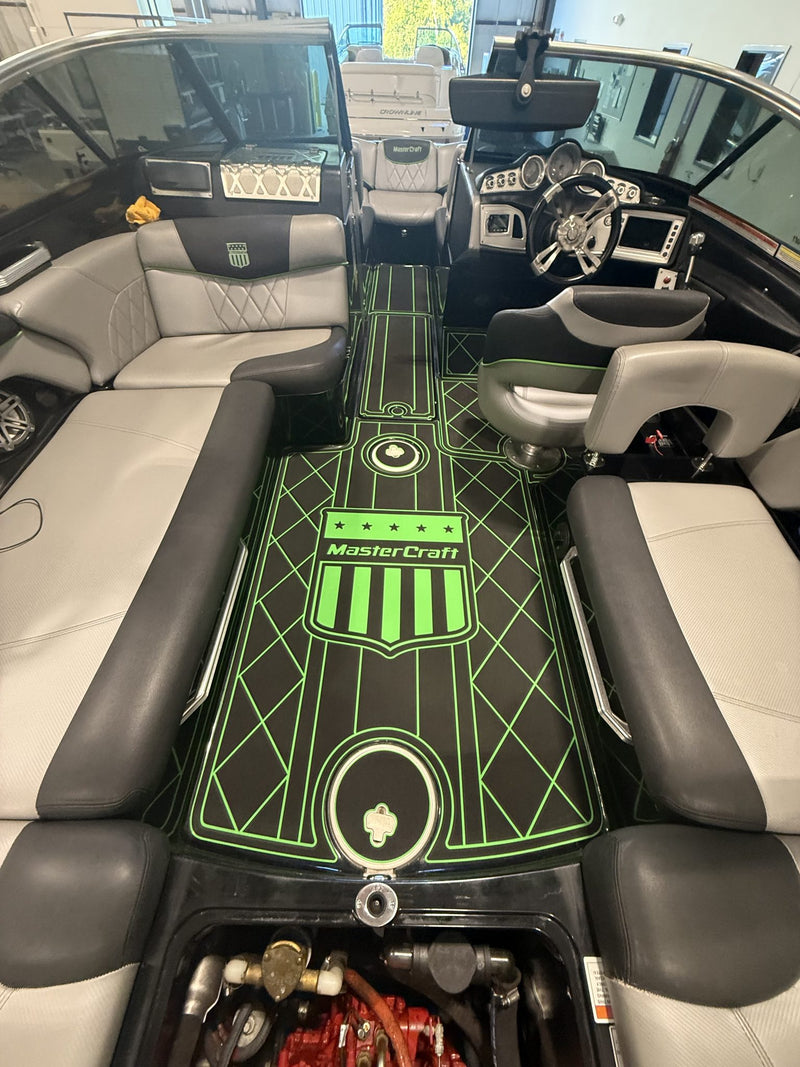 GatorStep flooring install — Lakebound Marine, Knoxville TN
