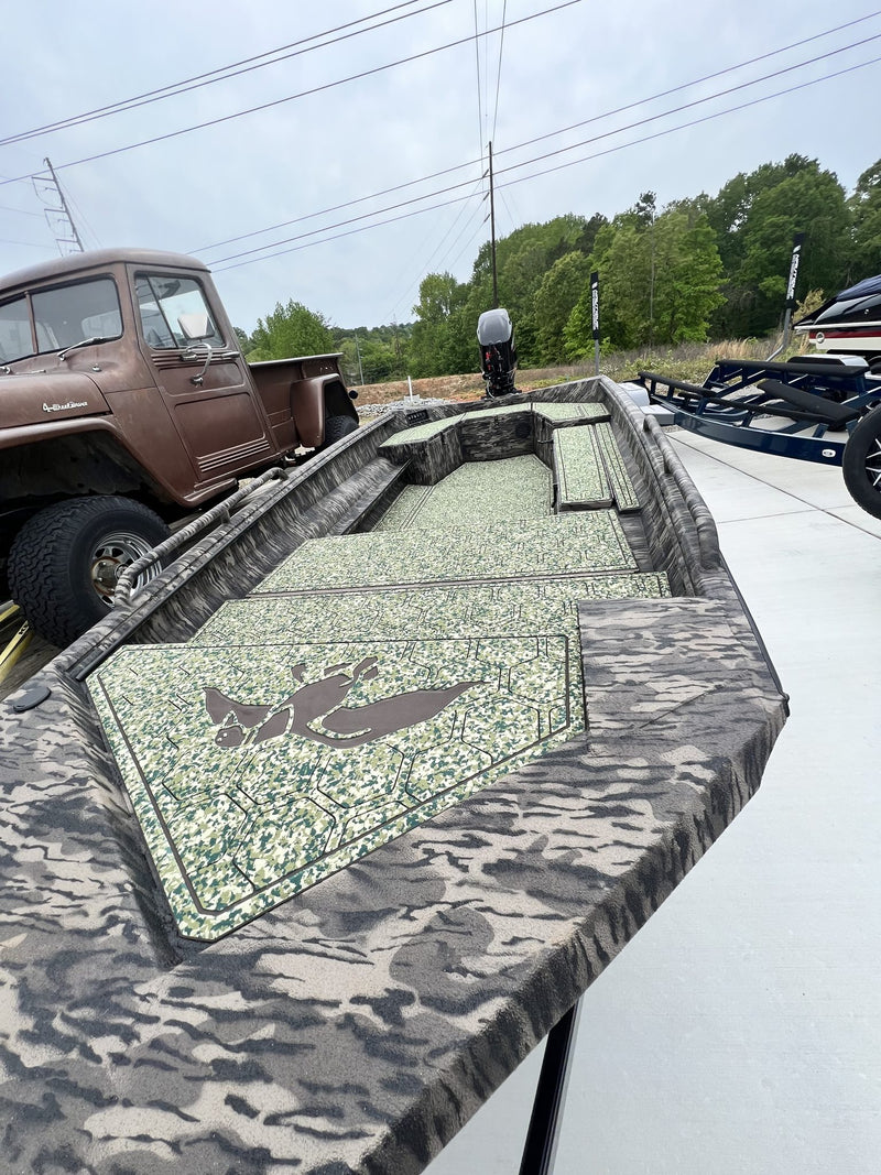 GatorStep flooring install — Lakebound Marine, Knoxville TN