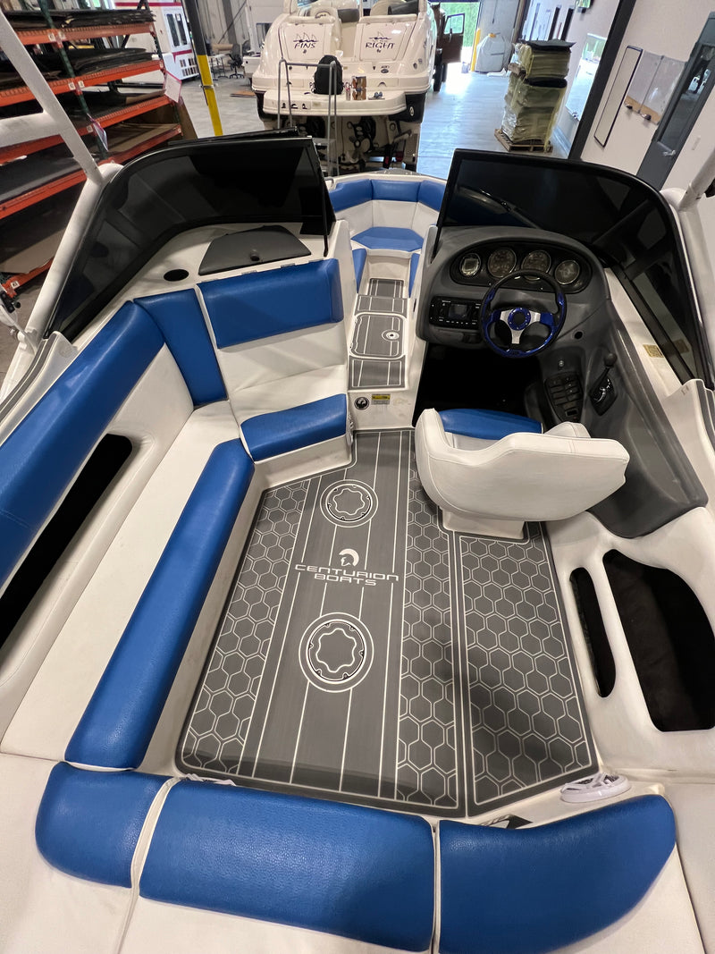 GatorStep flooring install on a wakeboat — Lakebound Marine, Knoxville TN